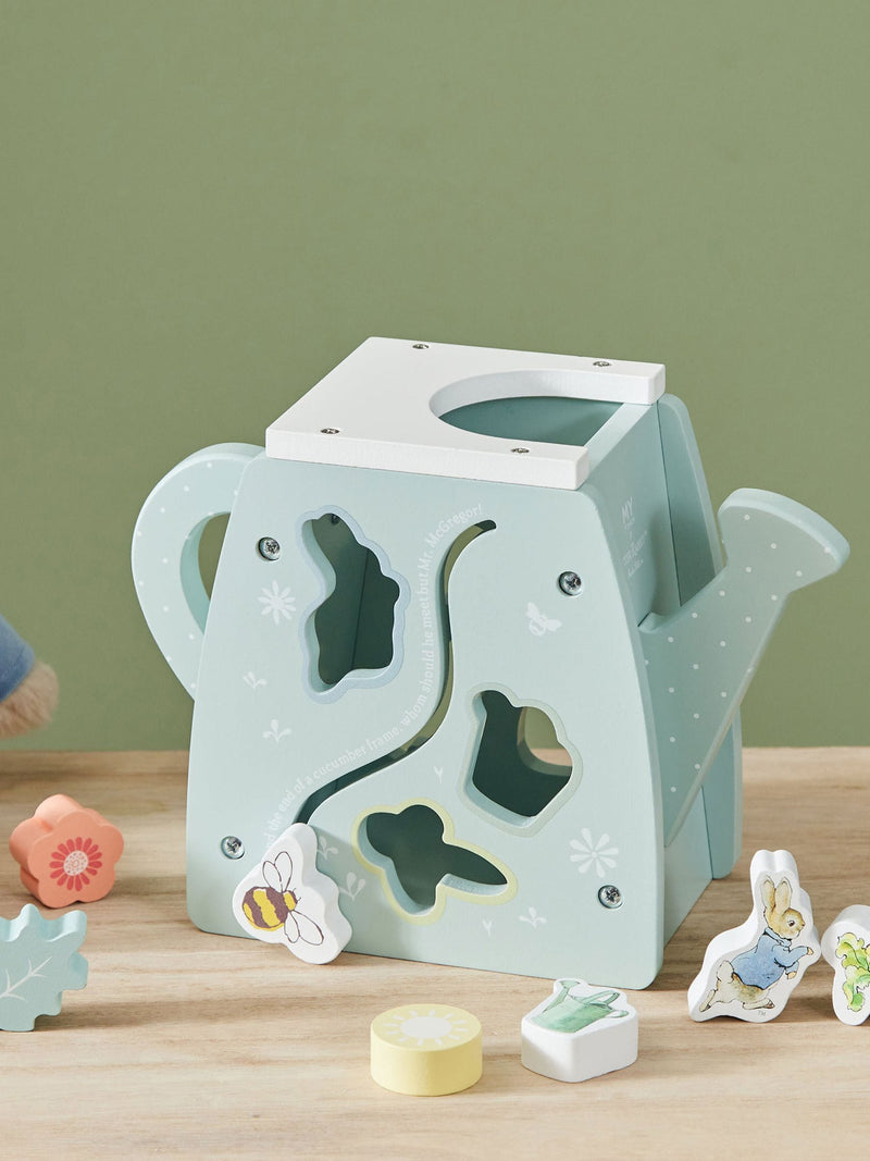 My 1st Years Peter Rabbit watering can shape sorter toy (British brand)