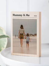 Next No Ordinary Gift Personalised Mummy & Me Wooden Photo Block- Buy online at McGrocer