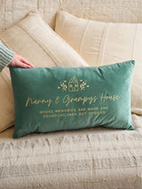Next No Ordinary Gift Personalised Special Place Mother's Day Velvet Cushion 50 x 30 cm- Buy online at McGrocer