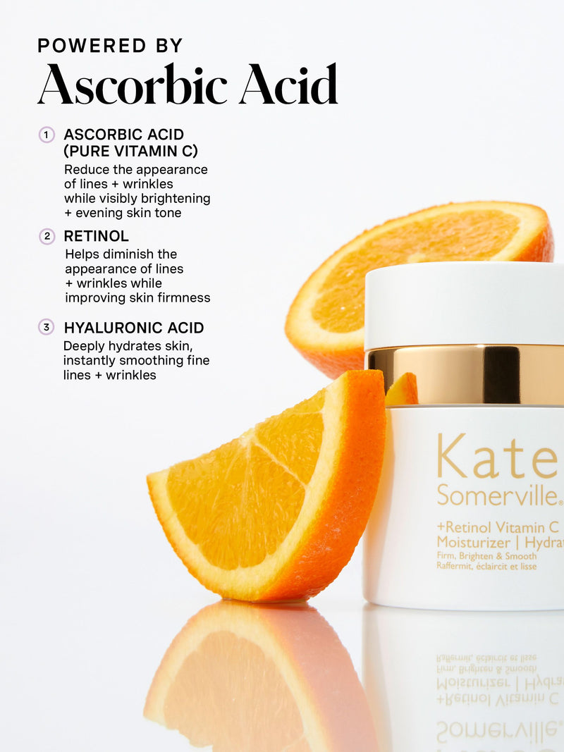 Kate Somerville +Retinol Vita C moisturizer 50ml, imported from the UK