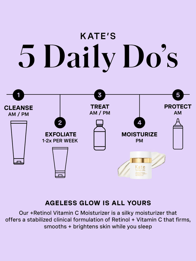 Kate Somerville +Retinol Vita C moisturizer 50ml, imported from the UK