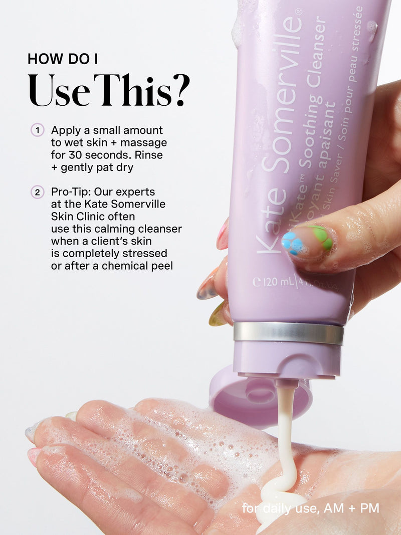 Kate Somerville DeliKate Soothing Cleanser 120ml - British product