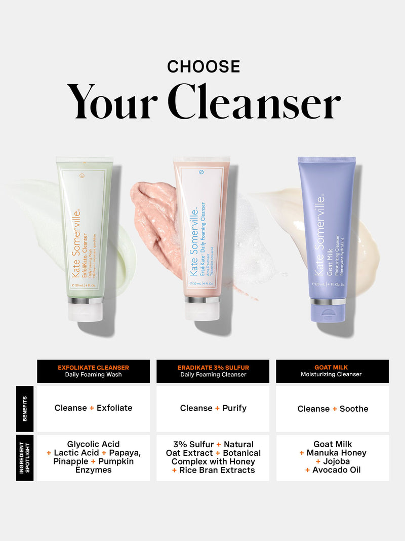 Kate Somerville ExfoliKate foaming wash 120 ml, imported from the UK