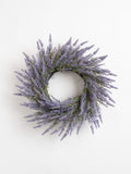 Scottish Everlastings artificial lavender wreath 45cm (British brand)