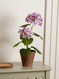 Scottish Everlastings lilac artificial hydrangea 40cm - British product