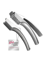 Next Gourmet Easy Stainless Steel Garlic Press Combo for Coarse and Fine Mince- Buy online at McGrocer