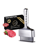 Next Gourmet Easy Stainless Steel Meat Tenderizer Tool with Long Handle- Buy online at McGrocer