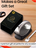Gourmet Easy stainless steel garlic rocker, UK version