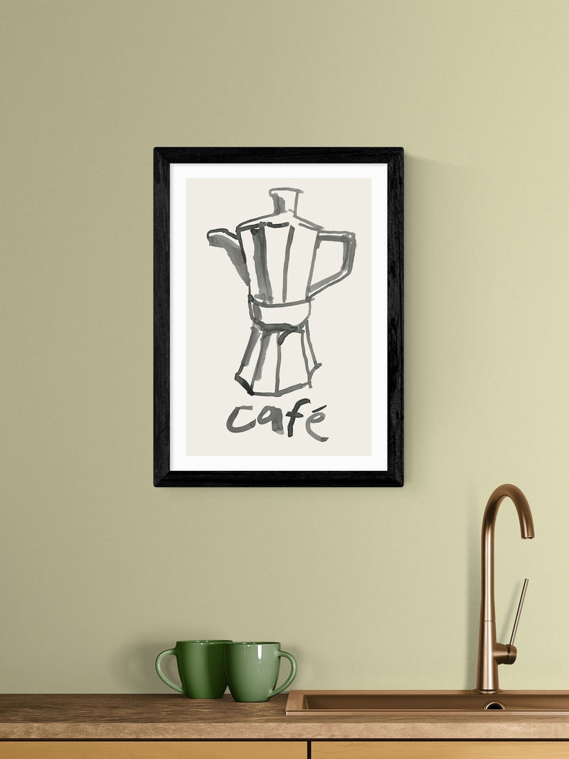 East End Prints Meet Me At The Cafe wall art print (British brand)