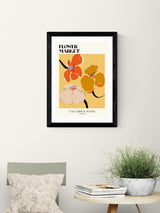Next East End Prints Black Columbia Road Wall Art Print- Buy online at McGrocer