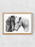 East End Prints Horse Love wall art print, imported from the UK