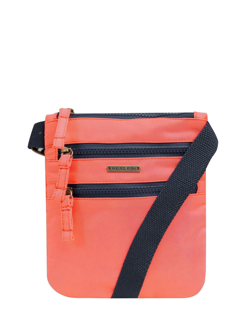 Weird Fish pink Nisla cross-body bag small - British product
