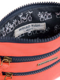 Weird Fish pink Nisla cross-body bag small - British product
