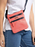 Weird Fish pink Nisla cross-body bag small - British product