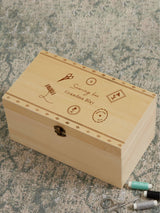 Next Made Yours Personalised Knitting & Sewing Craft Box- Buy online at McGrocer