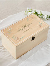Next Made Yours Personalised Baby Shower Wooden Memory Box- Buy online at McGrocer
