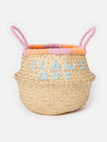 Oliver Bonas Pink Claws Off storage basket - British product