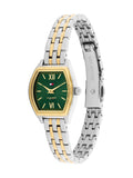 Tommy Hilfiger gold two tone watch green dial 21.5mm (British brand)