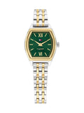 Tommy Hilfiger gold two tone watch green dial 21.5mm (British brand)