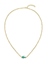 Next Lacoste Gold Tone Arthor IP Link Necklace- Buy online at McGrocer