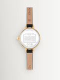 COACH Iris watch 22mm leather strap, imported from the UK