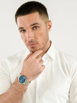 Next BOSS Cheswick Silver Tone Stainless Steel Watch- Buy online at McGrocer