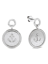 Next Tommy Hilfiger Silver Tone Nautical Charm Stainless Steel Earrings- Buy online at McGrocer