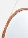 Oliver Bonas oval tassel wall mirror, UK version