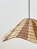 Oliver Bonas natural rattan ceiling pendant shade 50cm, imported from the UK