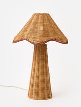 Next Oliver Bonas Natural Tanca Rattan Desk & Table Lamp- Buy online at McGrocer