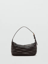 Next Mango Brown Braided Shoulder Bag Medium- Buy online at McGrocer