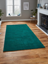 Next Think Rugs Jewel Green Kasbah KB2025 Modern Wool Rug- Buy online at McGrocer