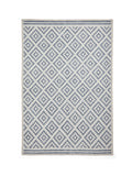 Think Rugs Blue Coral geometric rug - British product