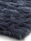 Think Rugs Navy Polar Plush shaggy rug (British brand)