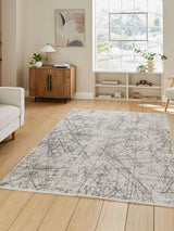 Next Think Rugs Grey Mirage MR80 Modern Abstract Rug- Buy online at McGrocer