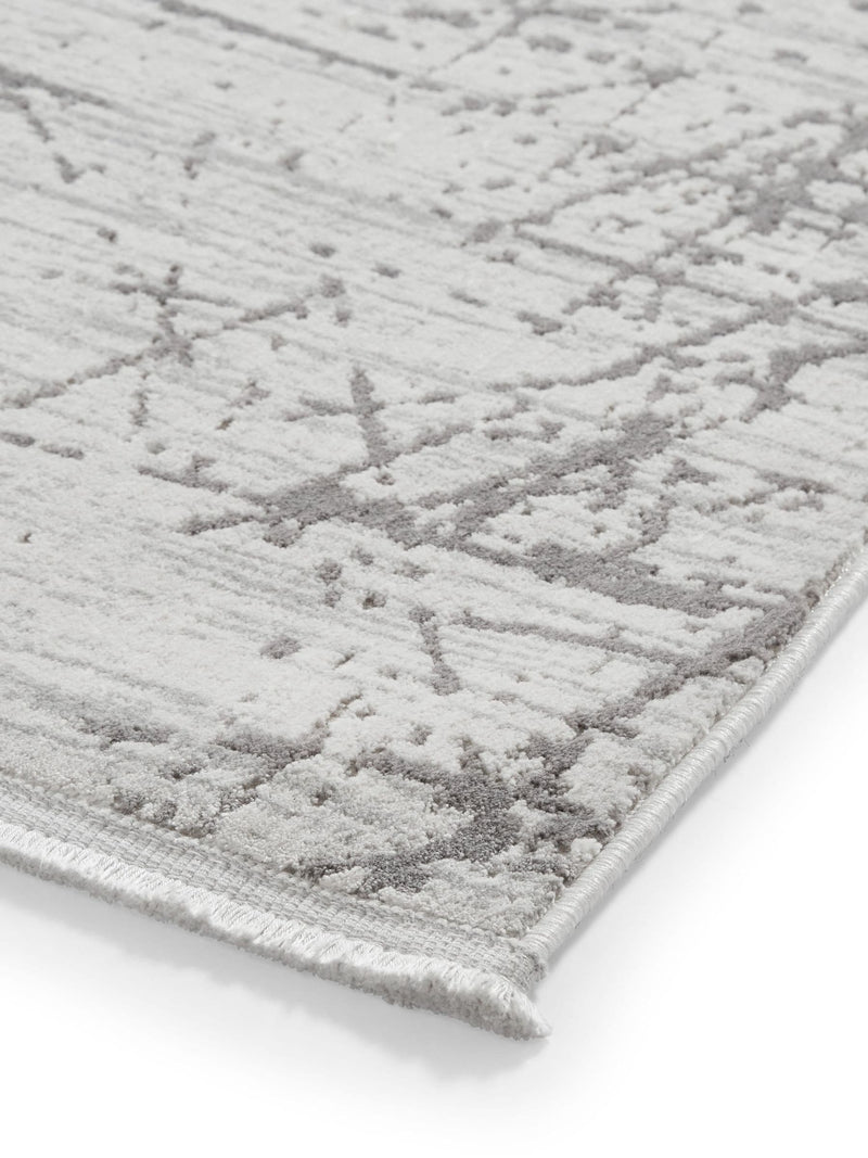 Think Rugs Grey Mirage MR80 modern abstract rug, UK version