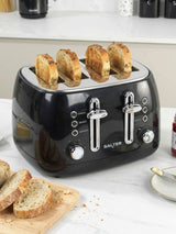 Next Salter Black Boston 4-Slice Toaster- Buy online at McGrocer