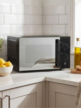 Next Salter Black Mirrored Manual Microwave 20L- Buy online at McGrocer