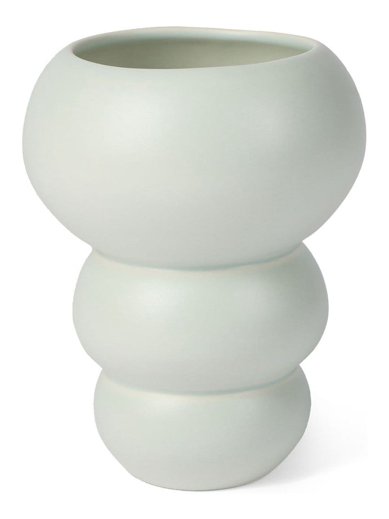 The Conran Shop mint green stacked spheres vase (British brand)