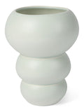 The Conran Shop mint green stacked spheres vase (British brand)