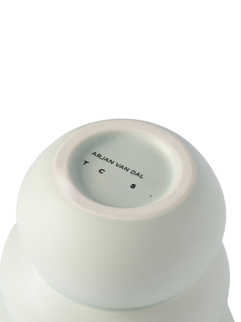 The Conran Shop mint green stacked spheres vase (British brand)