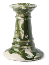 Next The Conran Shop Green Wardour Stubby Candlestick 11cm- Buy online at McGrocer