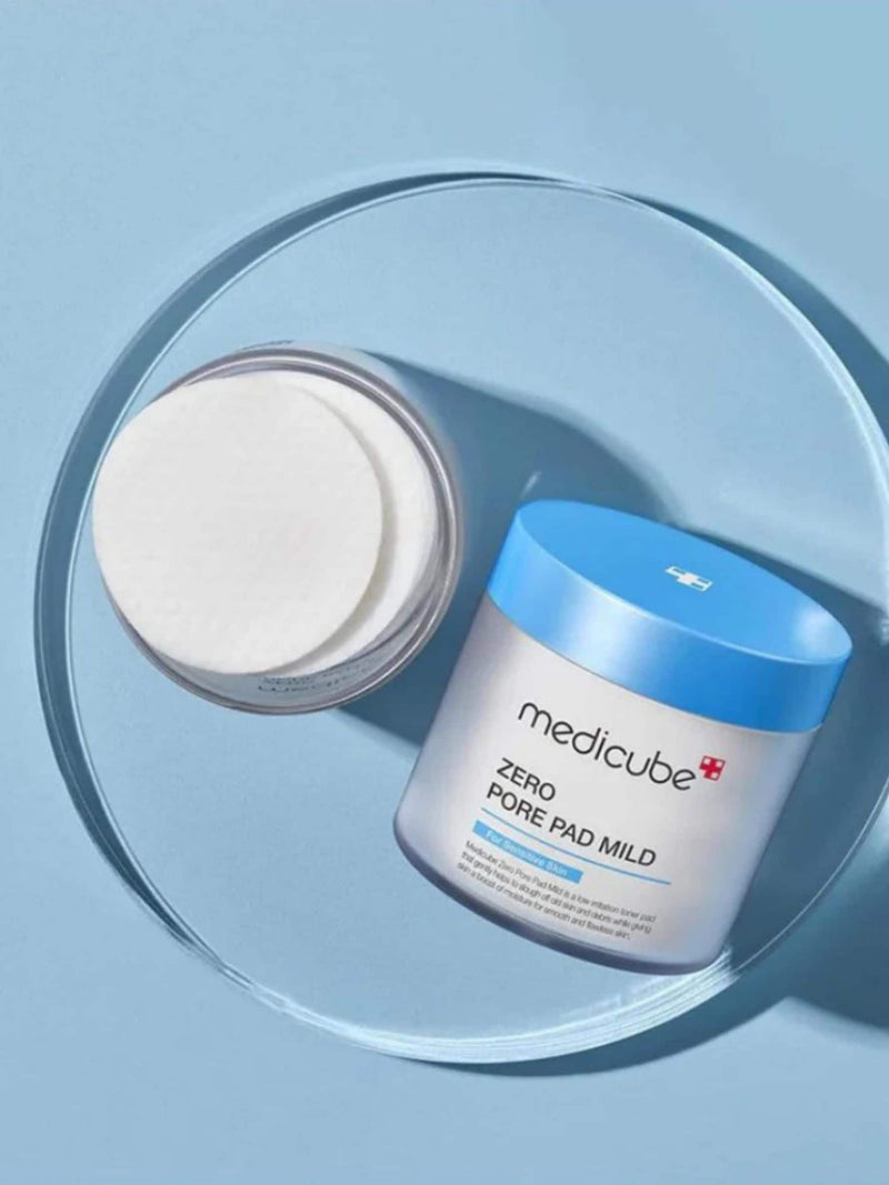Medicube Zero Pore Pad Mild toner pads 70pcs (British brand)