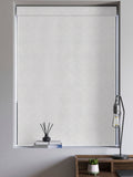 Dove Grey stipple Roman blind, made to measure, imported from the UK