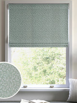 Next Sage Green Shelby Roman Blinds- Buy online at McGrocer