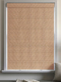 Ginger Orange stipple roman blind, made to measure, UK version