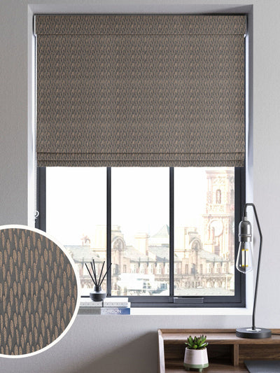 Next Bronze Artist Made to Measure Roman Blinds- Buy online at McGrocer