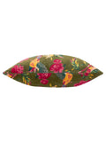 Wylder Woodgrove Green Aviary cushion 50x50 (British brand)