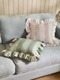 Wylder Birdie Stripe cushion 45x45cm (British brand)