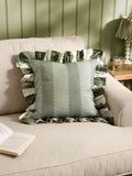 Wylder Birdie Stripe cushion 45x45cm (British brand)